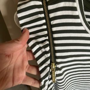 MICHAEL Michael Kors striped cotton dress -Size XS